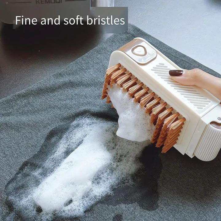 2 in 1 Cloth Washing Brush Foaming Soap Box with Roller Scrub - Image 2