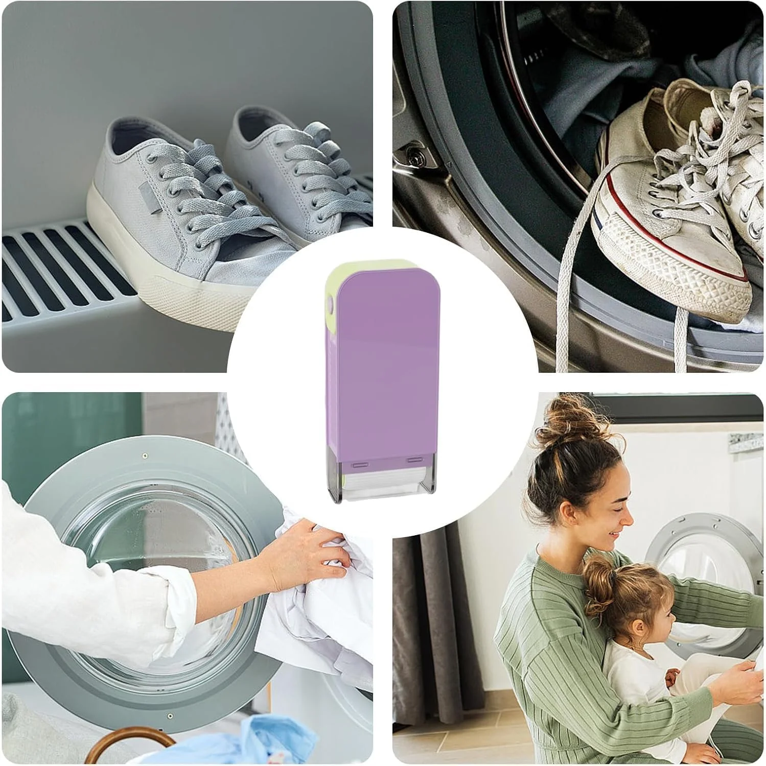 2 in 1 Cloth Washing Brush Foaming Soap Box with Roller Scrub - Image 6