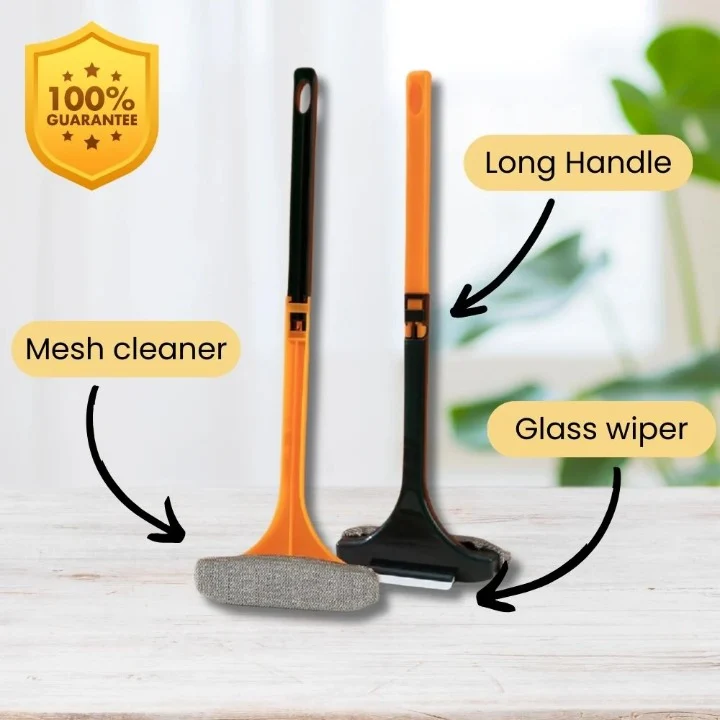 2 in 1 Mesh Cleaner Brush (Buy 1 Get 1 Free + Get FREE Gift with Every Order). - Image 4