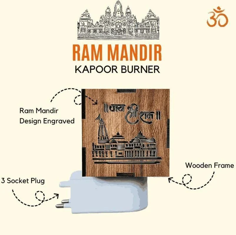 3-IN-1 AYODHYA RAM MANDIR AROMA BURNER - Image 2