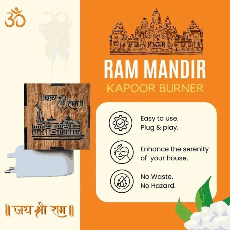 3-IN-1 AYODHYA RAM MANDIR AROMA BURNER - Image 3