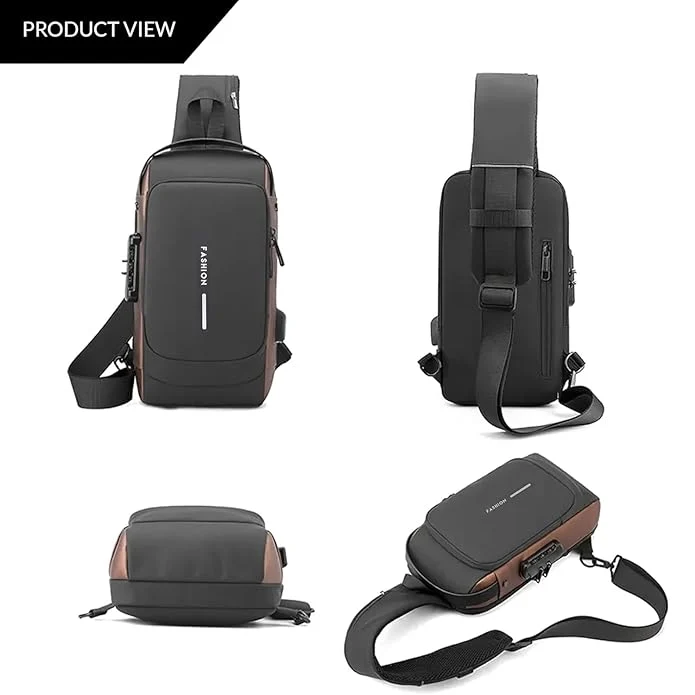 AeroGuard Slim Waterproof Anti-Theft Crossbody Sling Bag - Image 4