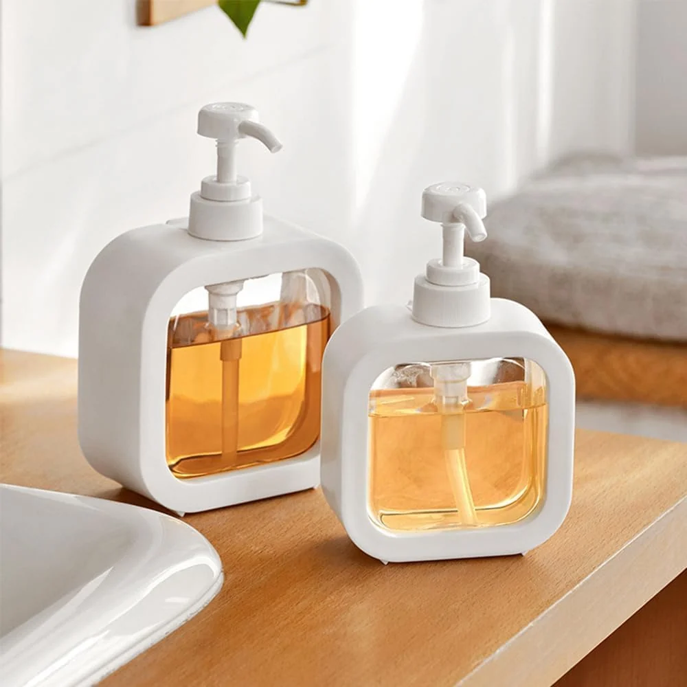 Bestic - Transparent Soap Dispenser Bottle (Buy 1 Get 1 Free). - Image 3