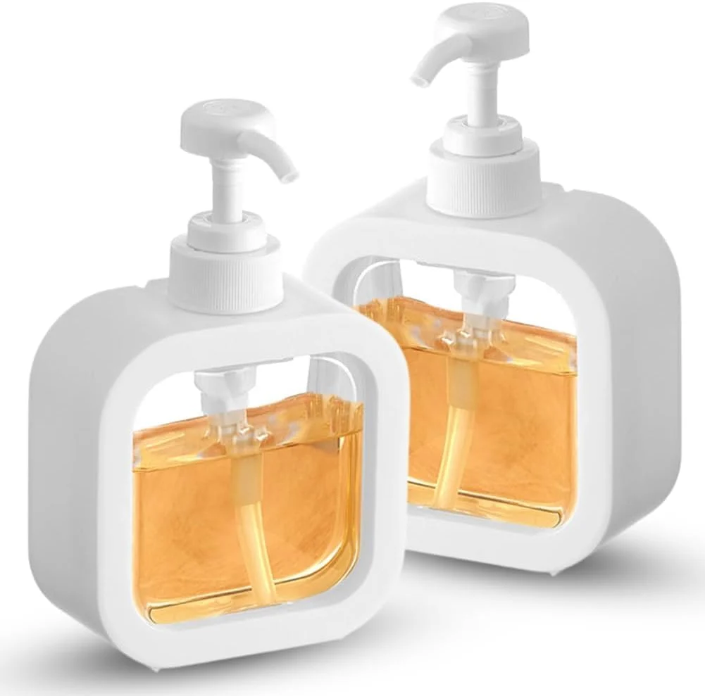 Bestic - Transparent Soap Dispenser Bottle (Buy 1 Get 1 Free). - Image 4