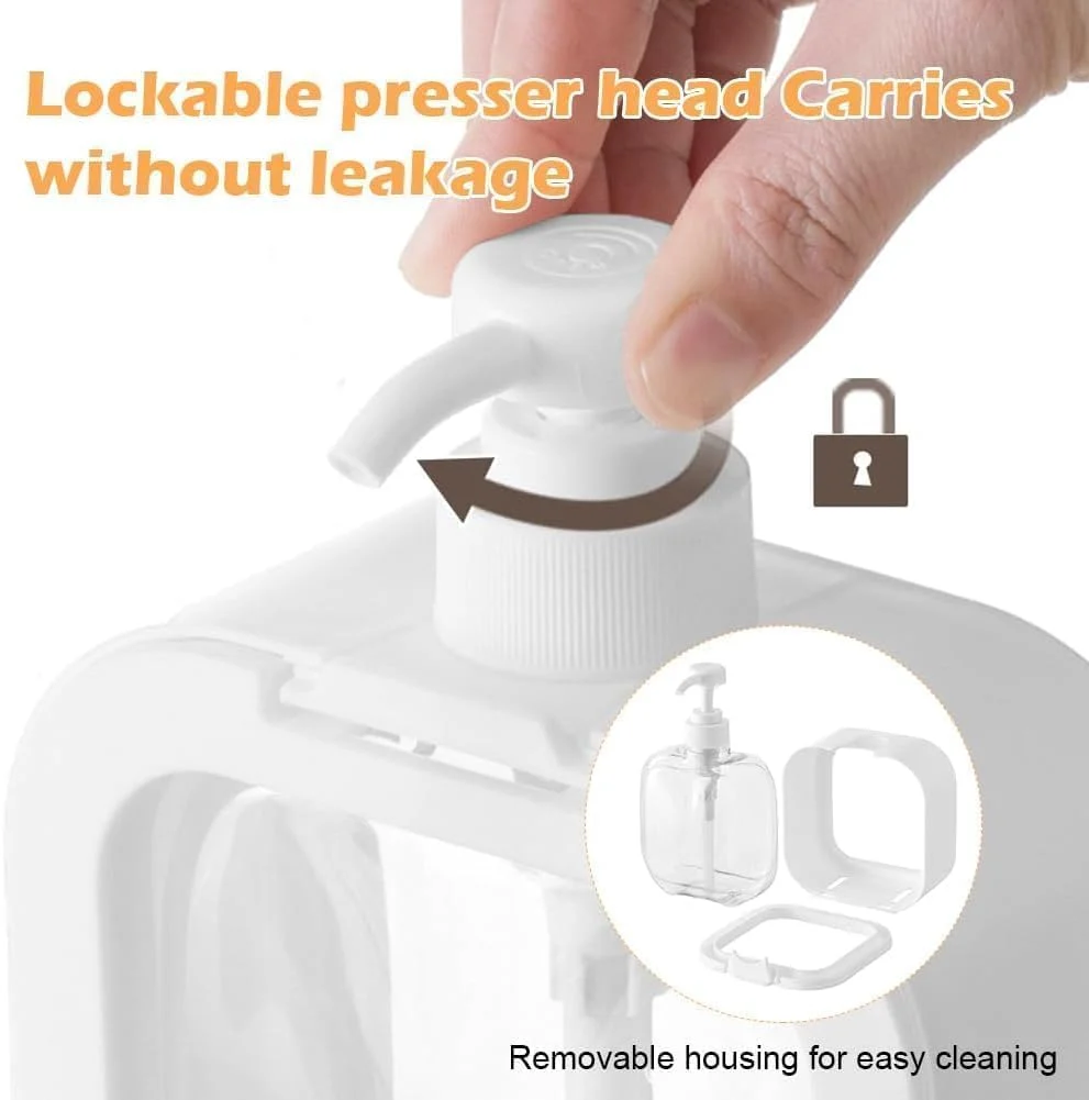 Bestic - Transparent Soap Dispenser Bottle (Buy 1 Get 1 Free). - Image 5