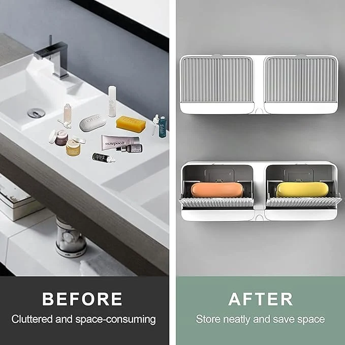 BESTIC Bathroom and Wash Basin Soap Box - Image 8
