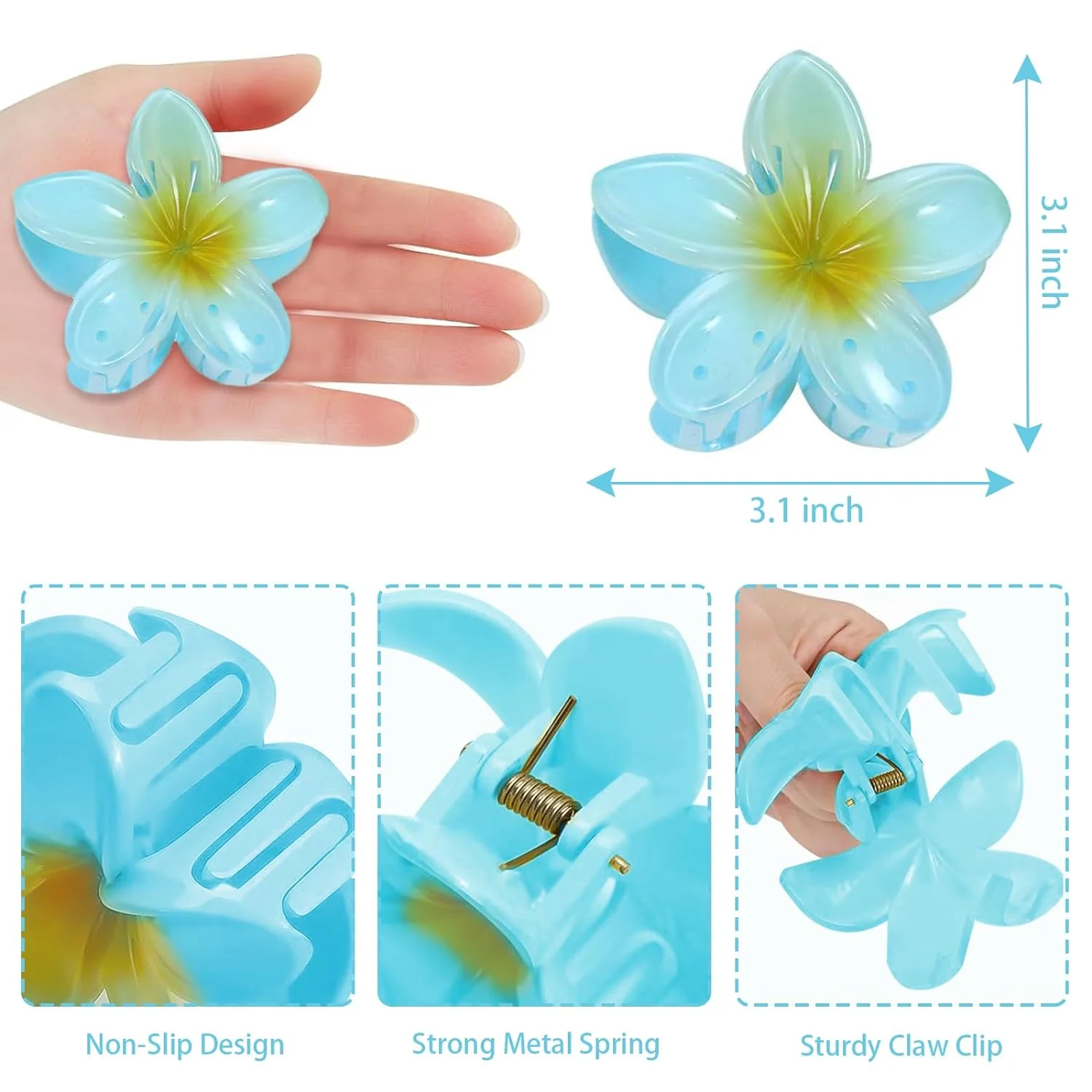 Bloom Hair Claws - Pack of 12 - Image 5