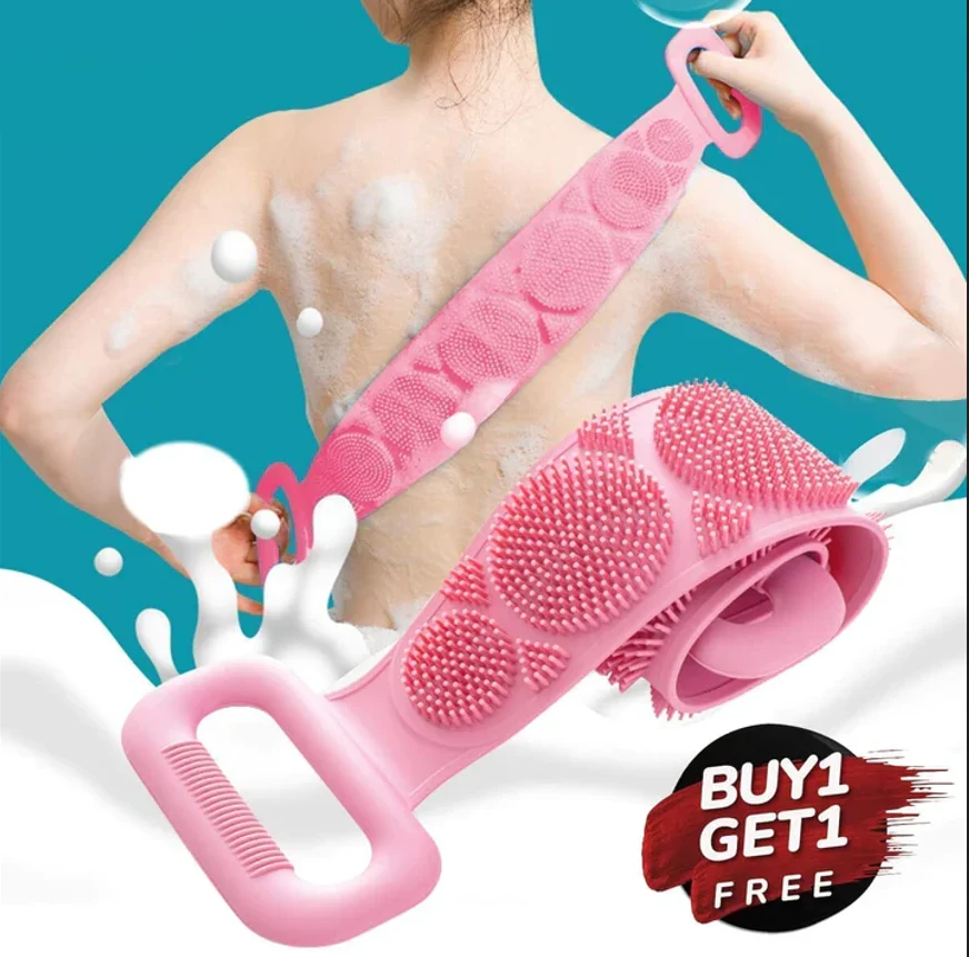 Eco-Friendly Silicone Bath Brush. (Buy 1 Get 1 Free) - Image 2