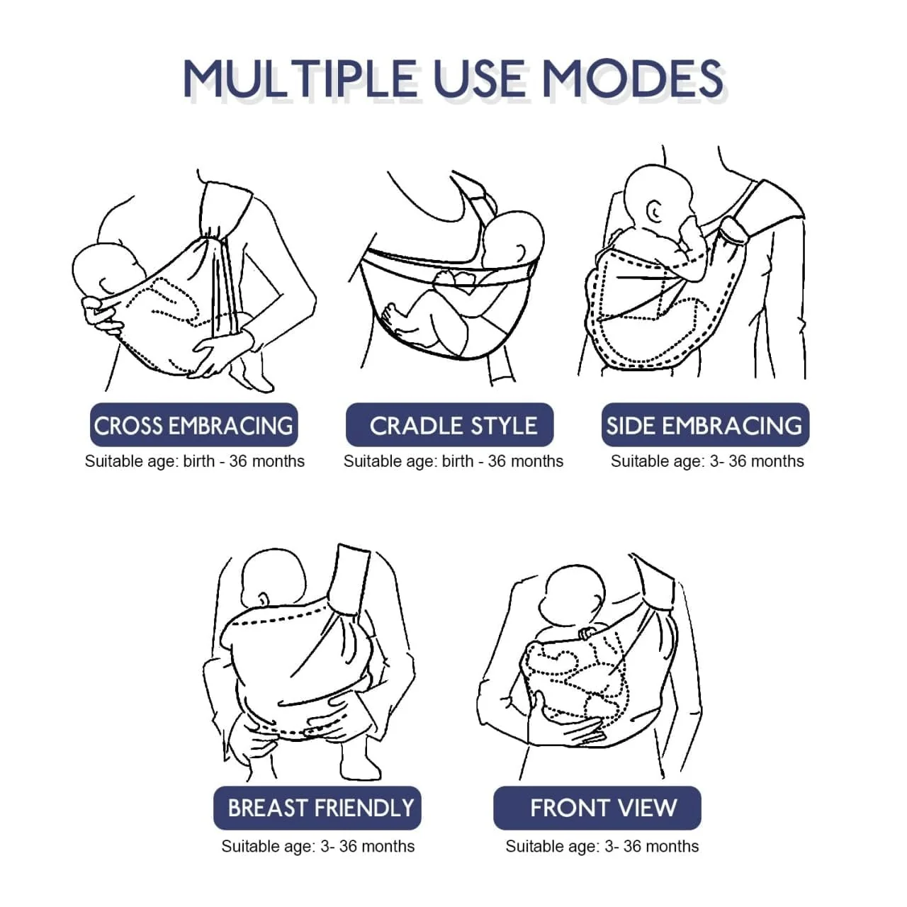 Baby CradleComfort Wrap - Image 6