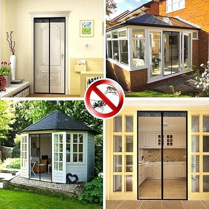 Door Curtain Magnetic Mosquito Net for all door sizes - Image 9