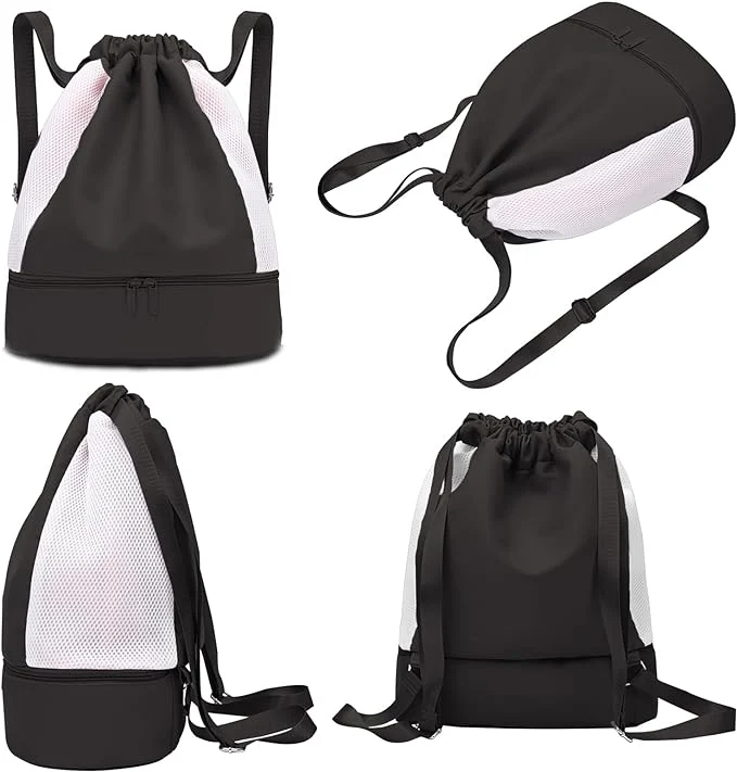 Waterproof Drawstring Casual Backpack - Image 3