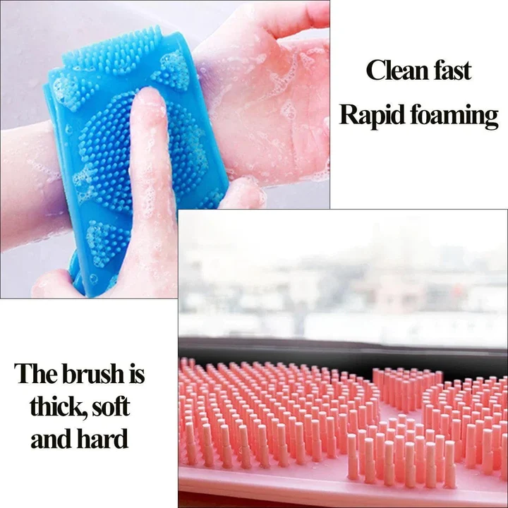 Eco-Friendly Silicone Bath Brush (Buy 1 Get 1 Free) - Image 4