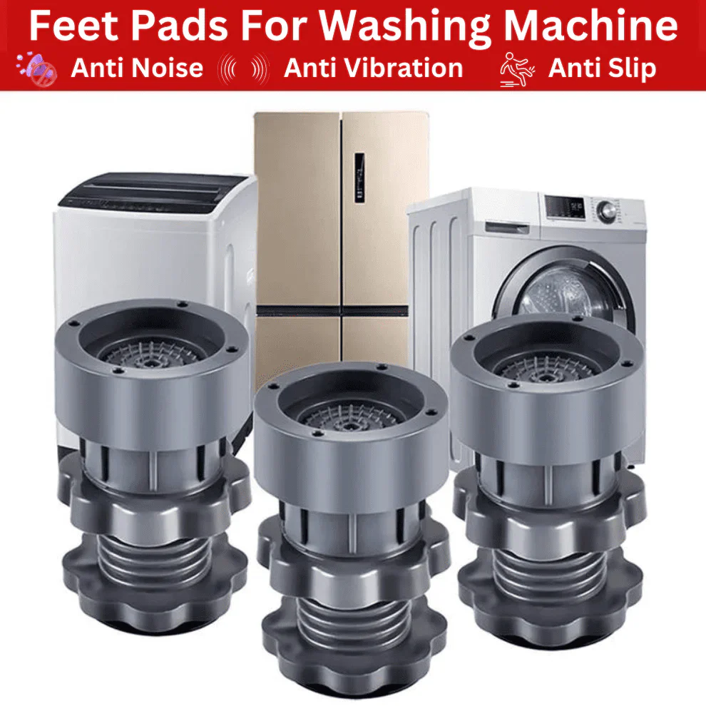 Height Adjustable Washing Machine Stand (Pack Of 4) - Image 4