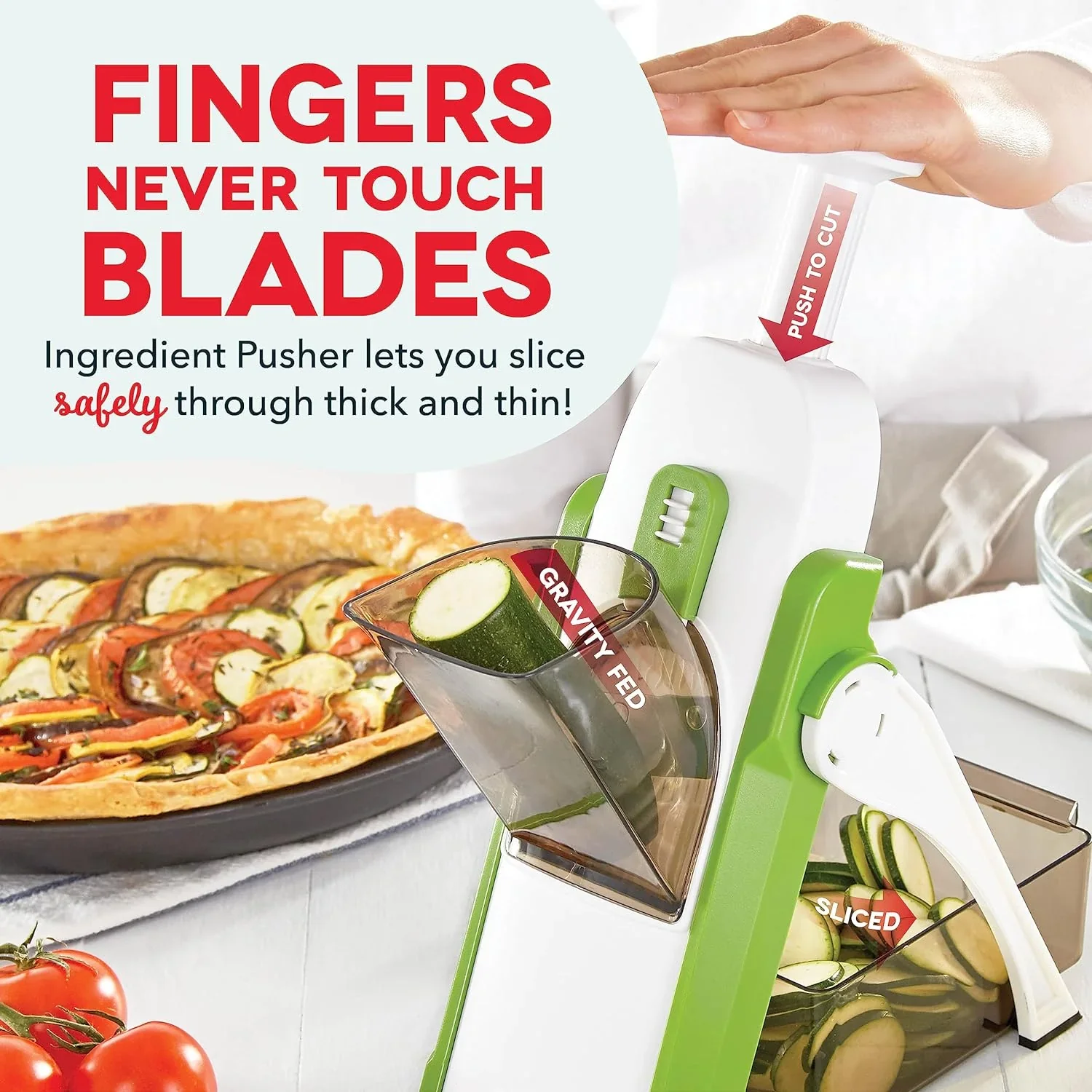Mandoline Slicer & Chopper. - Image 4