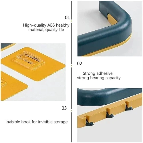 Multipurpose Wall Mounted Rack (Get FREE Gift with Every Order) - Image 6