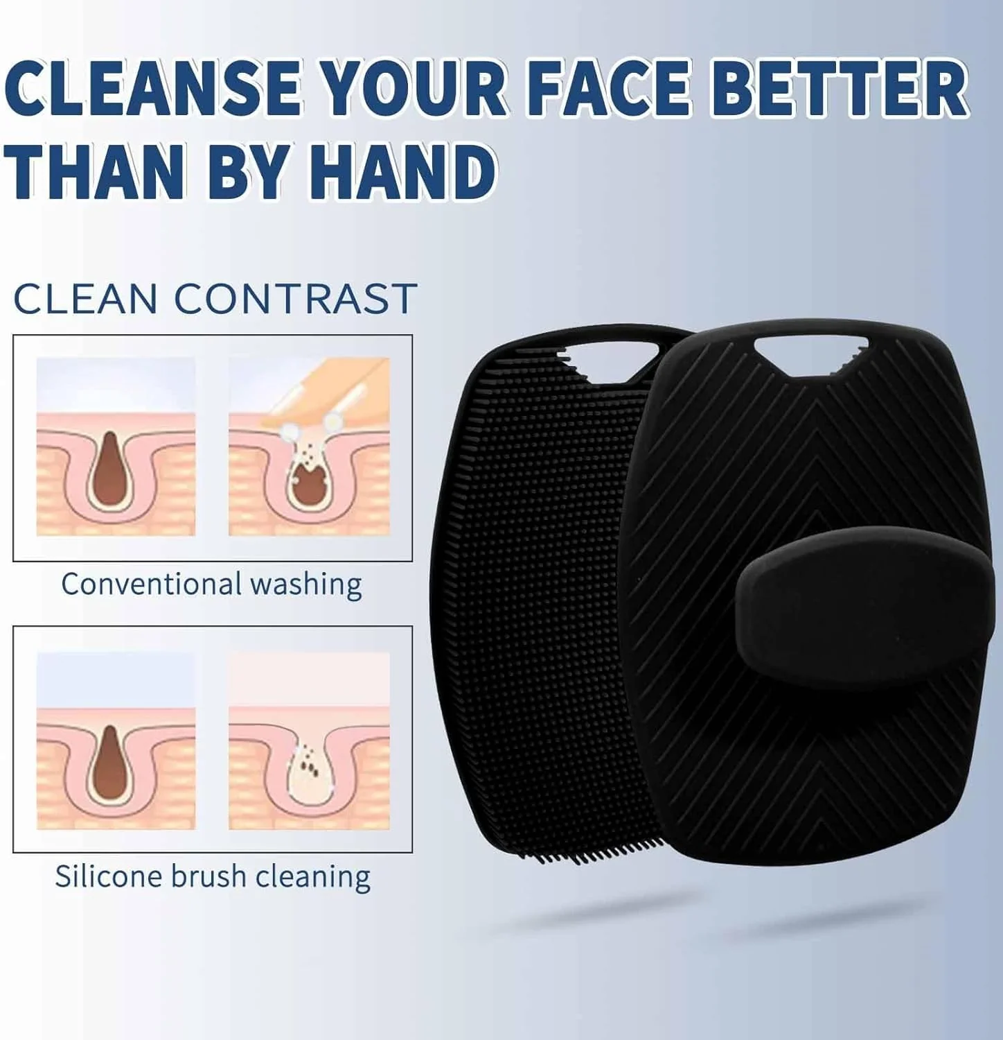 Neoskin™ Ultra-Hygienic Silicone Body Brush – 𝐁𝐮𝐲 𝟏 𝐆𝐞𝐭 𝟏 𝐅𝐫𝐞𝐞 | Bestselling Bath Essentiall. - Image 2