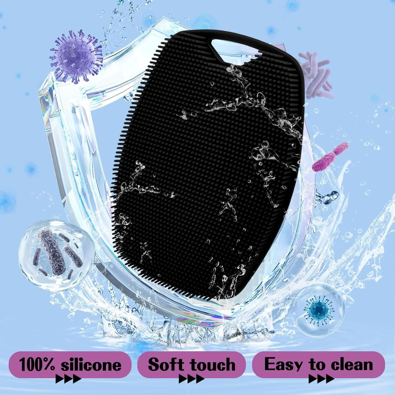 Neoskin™ Ultra-Hygienic Silicone Body Brush – 𝐁𝐮𝐲 𝟏 𝐆𝐞𝐭 𝟏 𝐅𝐫𝐞𝐞 | Bestselling Bath Essentiall. - Image 9