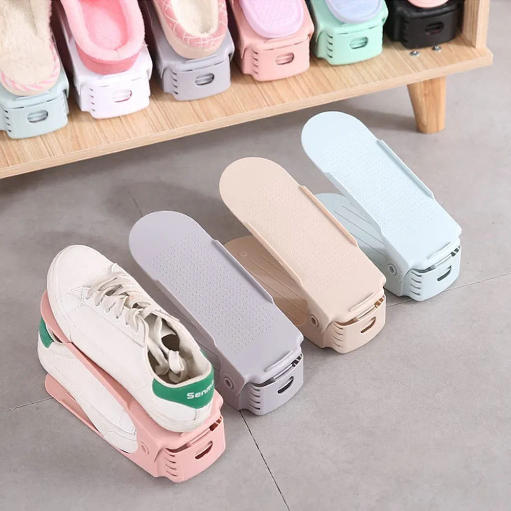 Shoe Organizer Adjustable Shoe Rack Space Saver - Image 8